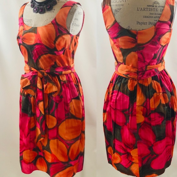 Laundry By Shelli Segal Color Splash 💦 Dress - Picture 4 of 10